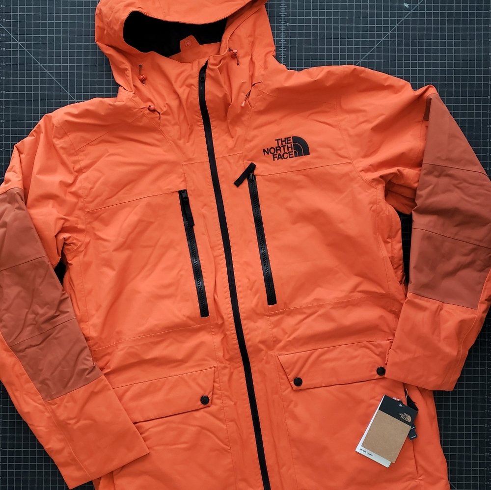 THE NORTH FACE GOLDMILL INSULATED PARKA - PAPAYA ORANGE/PICANTE RED
